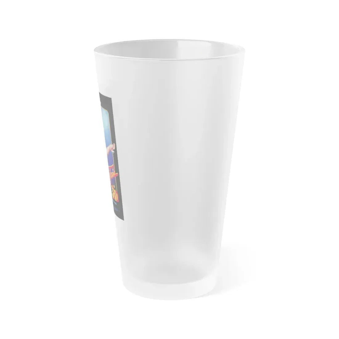 MENAGE A TROIS 1984 Movie Poster - Frosted Pint Glass 16oz - Go Mug Yourself