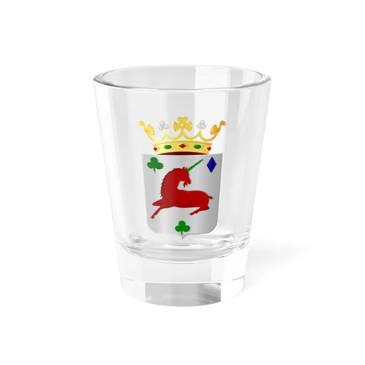 Menaldumadeel wapen 1818 (Netherlands) (Coat of Arms) Shot Glass 1.5oz 1.5oz - Go Mug Yourself