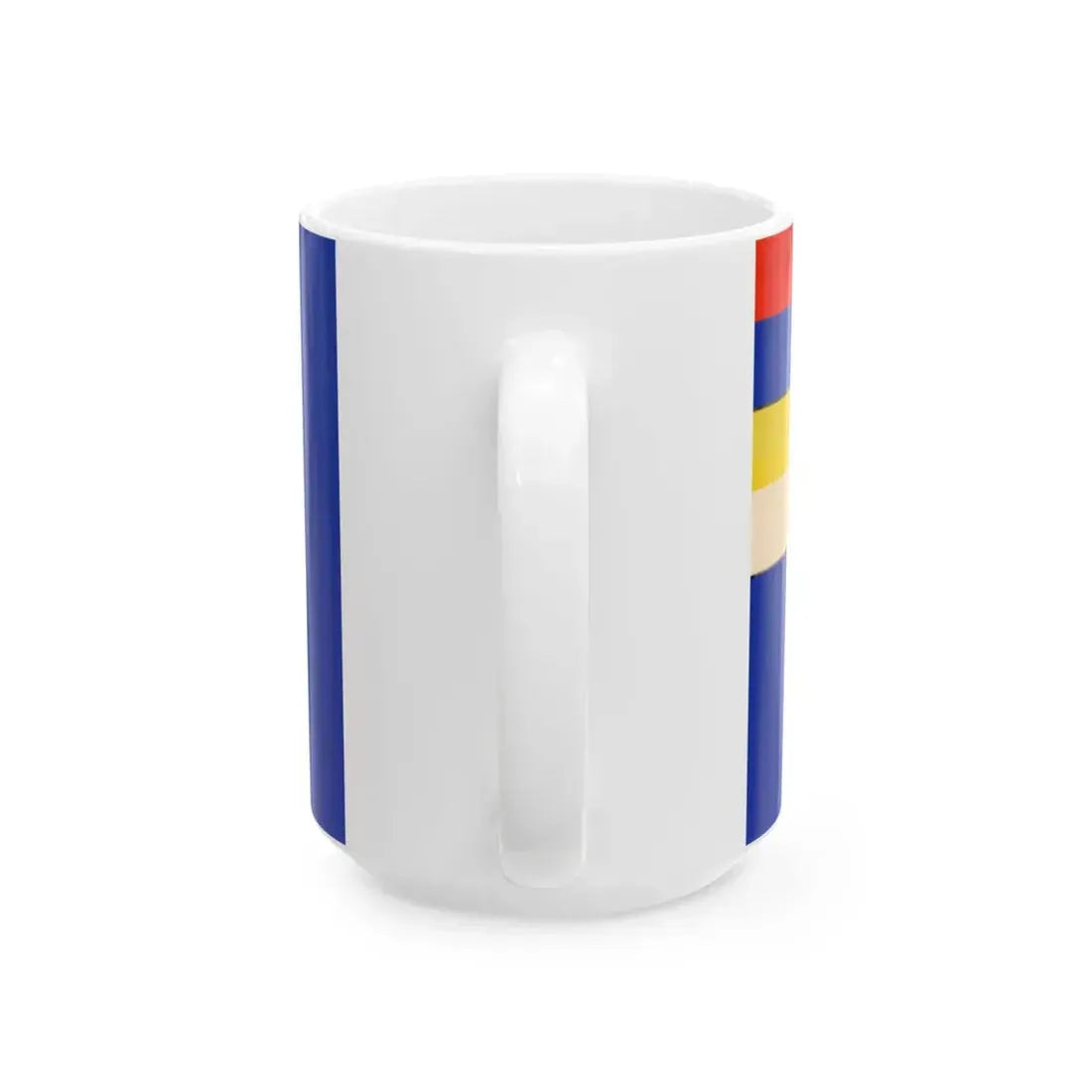 Menjiang Flag 1945 (China) White Coffee Mug - Go Mug Yourself