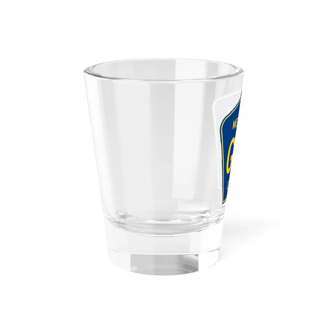Menominee County G-08 (Michigan) (Road Sign) Shot Glass 1.5oz - Go Mug Yourself