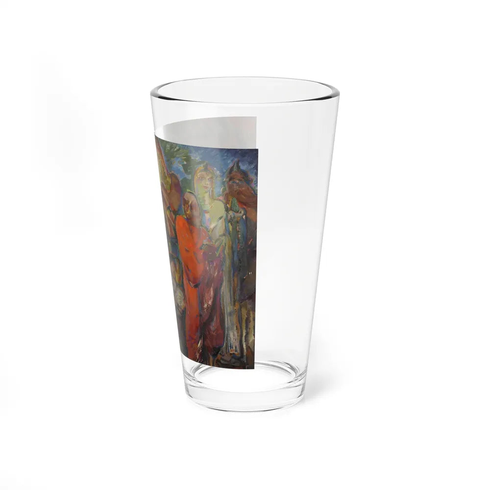 Men's Gods, circa 1923 (Magazine Illustration) Pint Glass 16oz-Go Mug Yourself