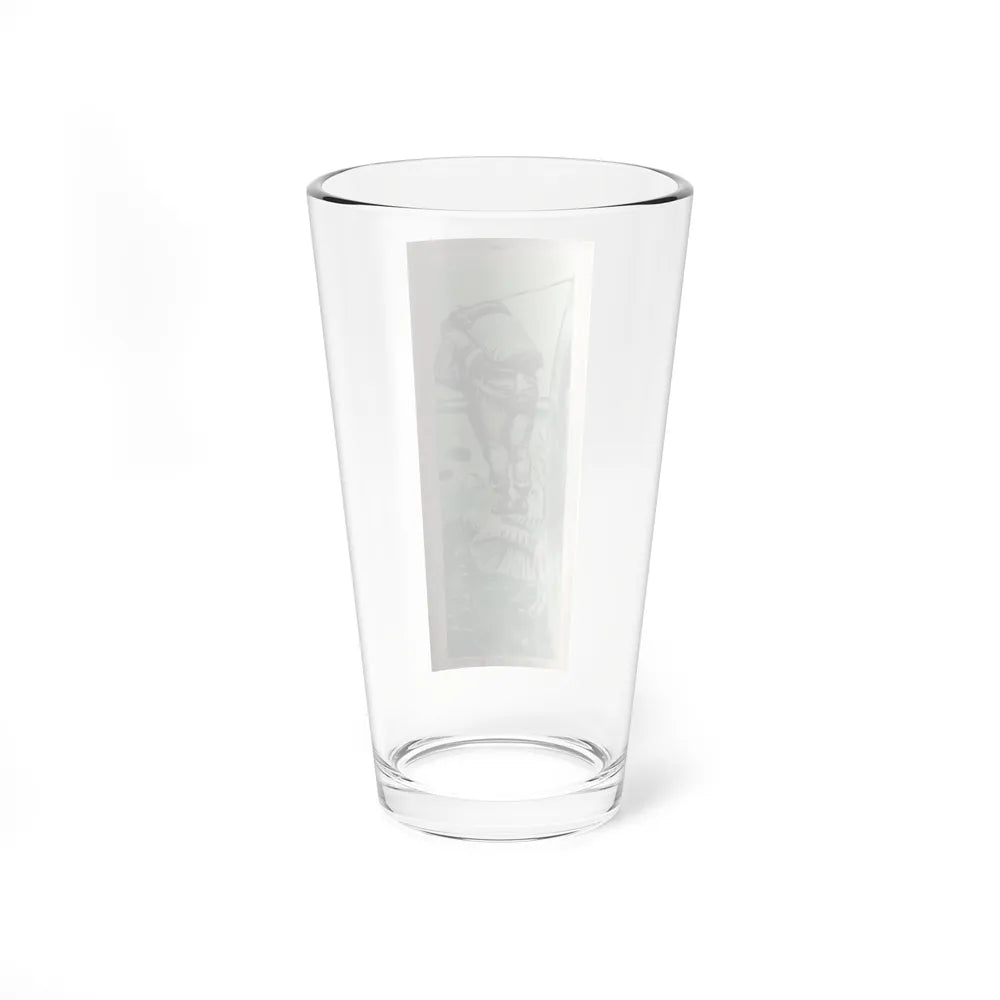 Men's Magazine Spot Illustration (Magazine Illustration) Pint Glass 16oz-Go Mug Yourself