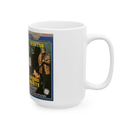 MENSAGEIRO DA MORTE (VHS COVER) - White Coffee Mug-Go Mug Yourself