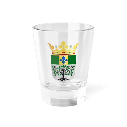 Menterwolde wapen (Netherlands) (Coat of Arms) Shot Glass 1.5oz - Go Mug Yourself