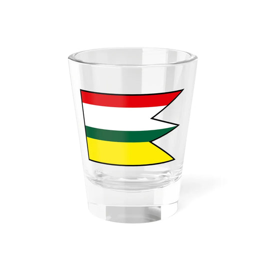 Merasice Hlohovec Flag (Slovakia) Shot Glass 1.5oz 1.5oz - Go Mug Yourself