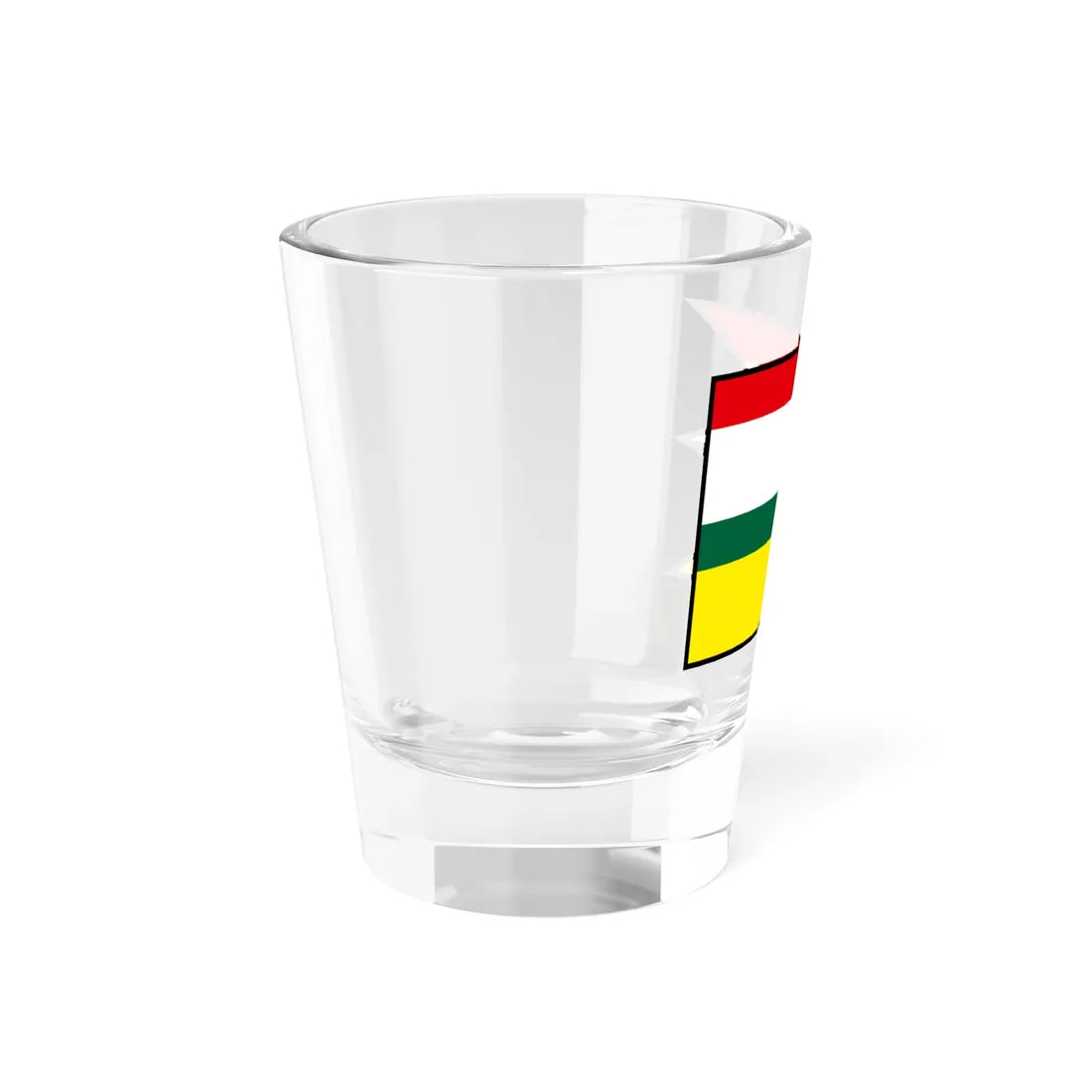 Merasice Hlohovec Flag (Slovakia) Shot Glass 1.5oz - Go Mug Yourself