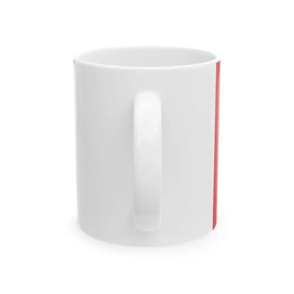 Merchant Ensign of Holstein-Gottorp Lions dexter (Denmark) White Coffee Mug - Go Mug Yourself