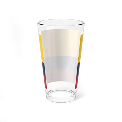 Merchant flag of Ecuador (Ecuador) Pint Glass 16oz - Go Mug Yourself