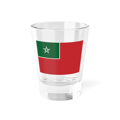 Merchant flag of Spanish Morocco (Algeria) Shot Glass 1.5oz 1.5oz - Go Mug Yourself