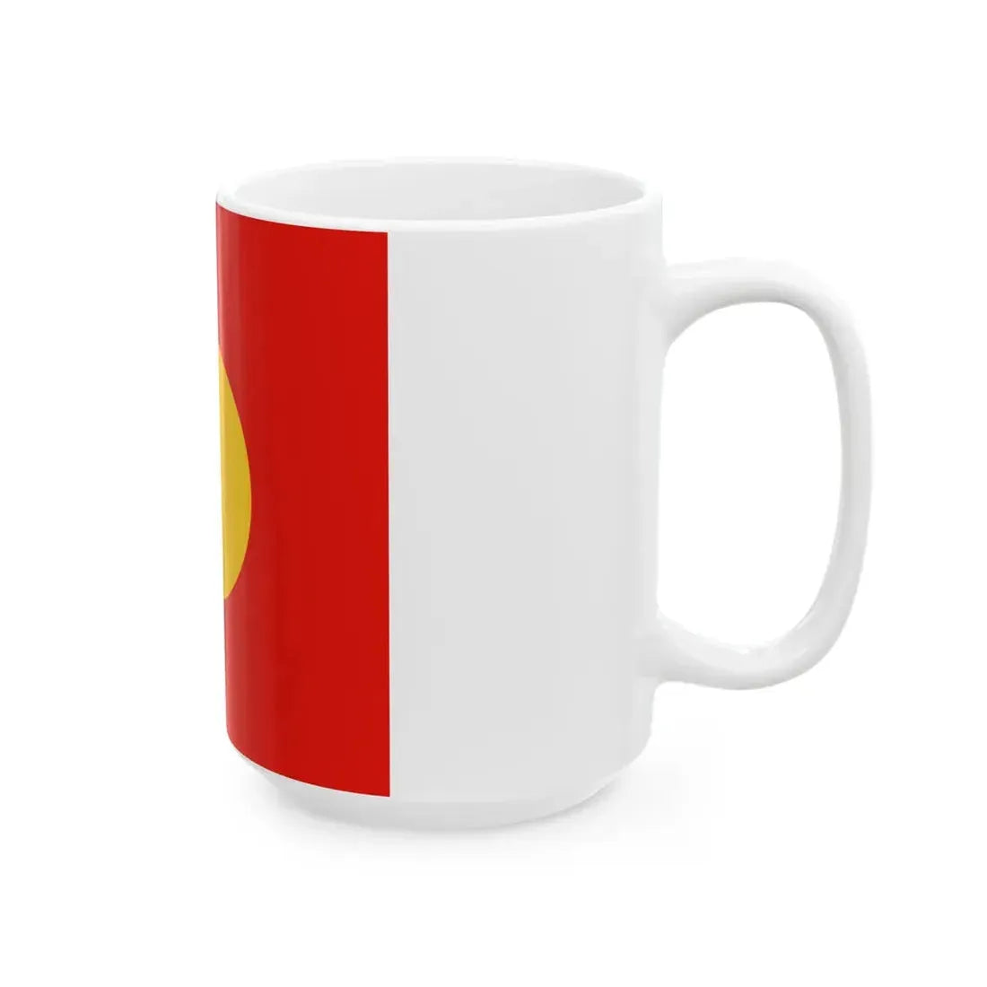 Merchant flag of the Chinese community in the Sulu Sultanate (China) White Coffee Mug - Go Mug Yourself