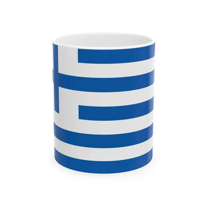 Merchant Navy of Greece flag 1822-1828 (Greece) White Coffee Mug 11oz - Go Mug Yourself