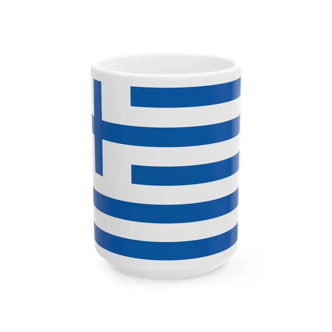 Merchant Navy of Greece flag 1822-1828 (Greece) White Coffee Mug 15oz - Go Mug Yourself
