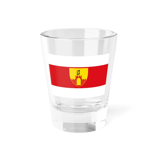 Merchtem vlag (Belgium) Shot Glass 1.5oz 1.5oz - Go Mug Yourself