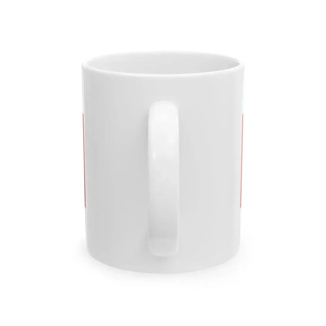 Merchtem vlag (Belgium) White Coffee Mug - Go Mug Yourself