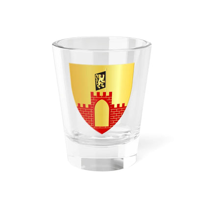 Merchtem wapen (Belgium) (Coat of Arms) Shot Glass 1.5oz 1.5oz - Go Mug Yourself
