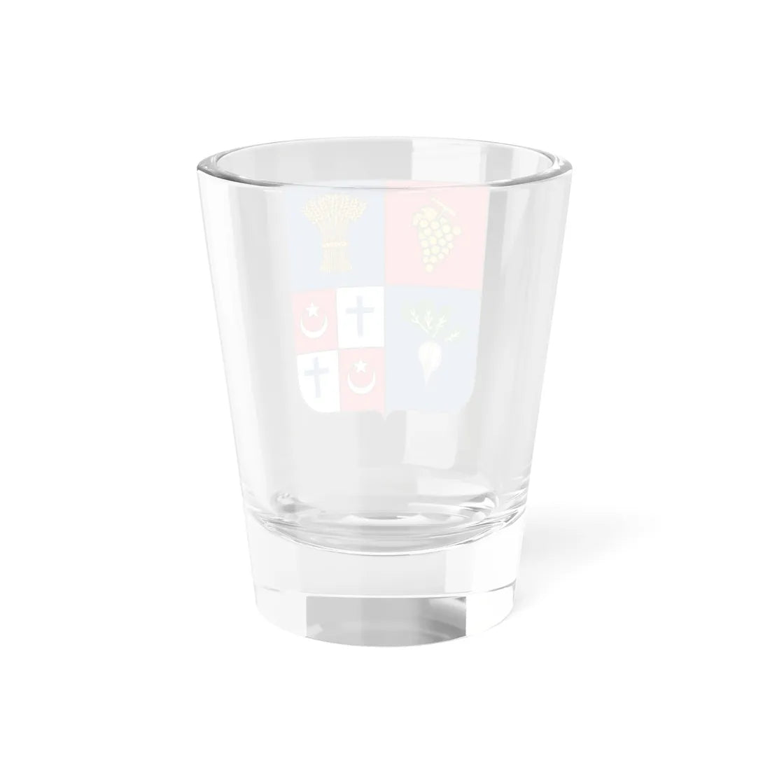 Mercier-Lacome Coat of Arms French Algeria (Algeria) (Coat of Arms) Shot Glass 1.5oz - Go Mug Yourself