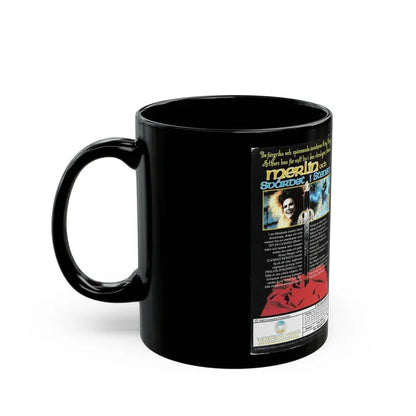MERLIN AND THE SWORD (VHS COVER) - Black Coffee Mug - Go Mug Yourself