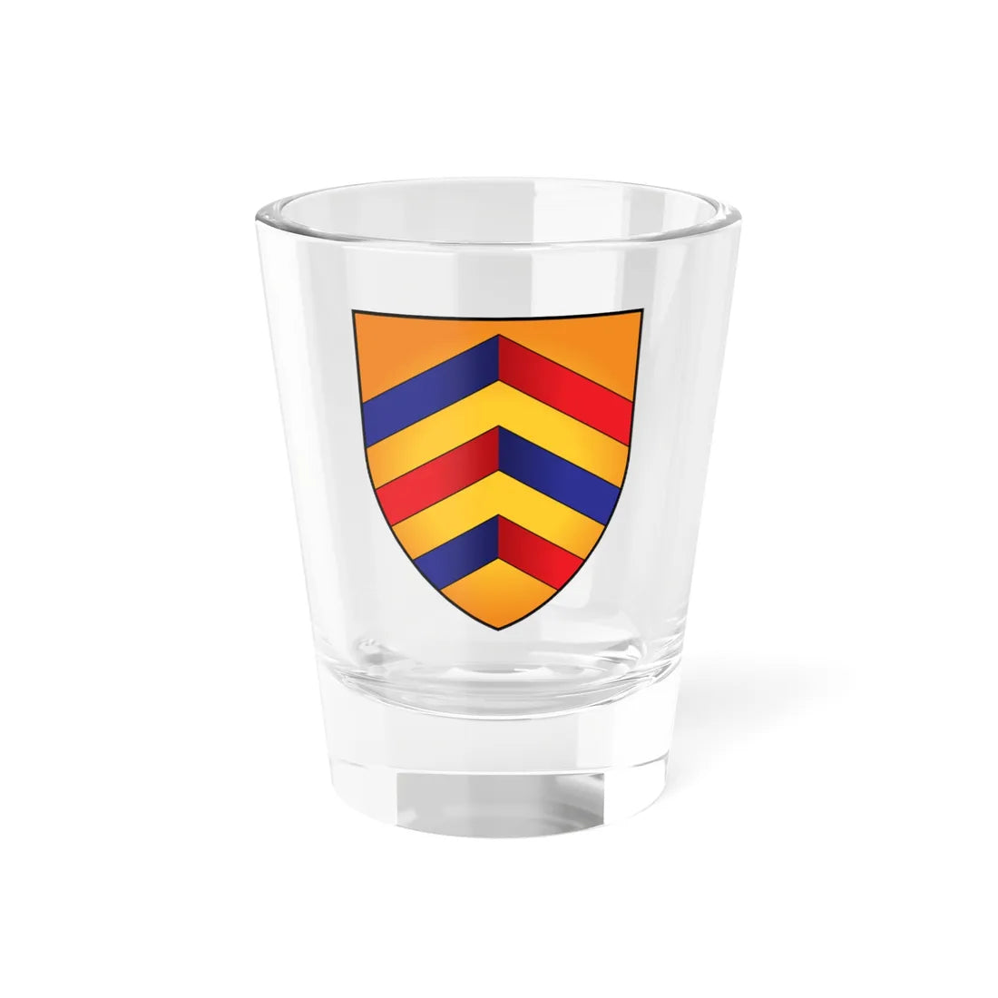 Merton College Oxford Coat Of Arms (England) (Coat of Arms) Shot Glass 1.5oz 1.5oz - Go Mug Yourself