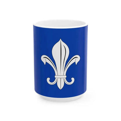 Mesen vlag (Belgium) White Coffee Mug 15oz - Go Mug Yourself