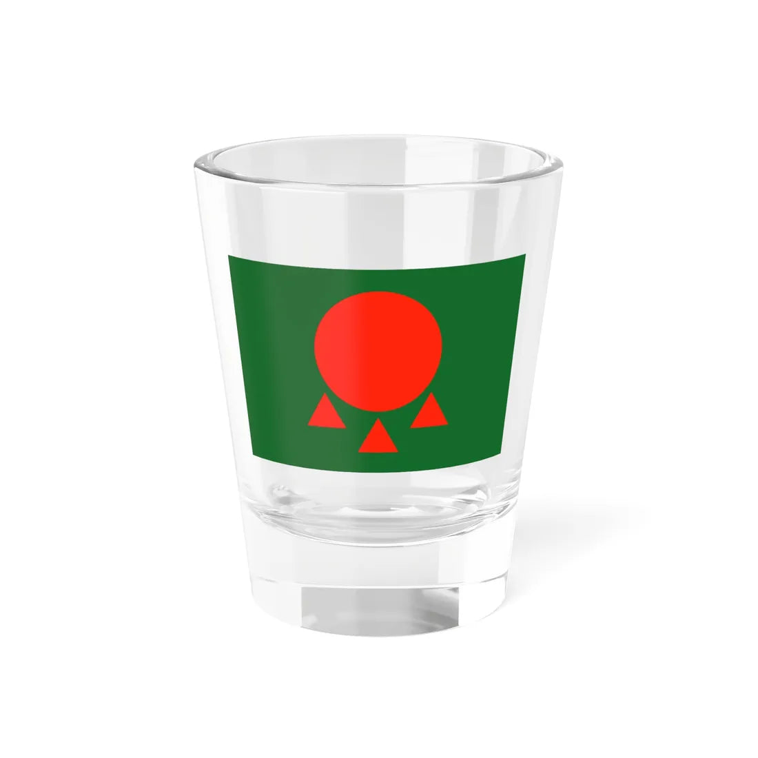 Mesera flag (Russia) Shot Glass 1.5oz 1.5oz - Go Mug Yourself