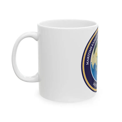 MESG 1 Det Guam Maritime Expeditionary Security Group One (U.S. Navy) White Coffee Mug - Go Mug Yourself