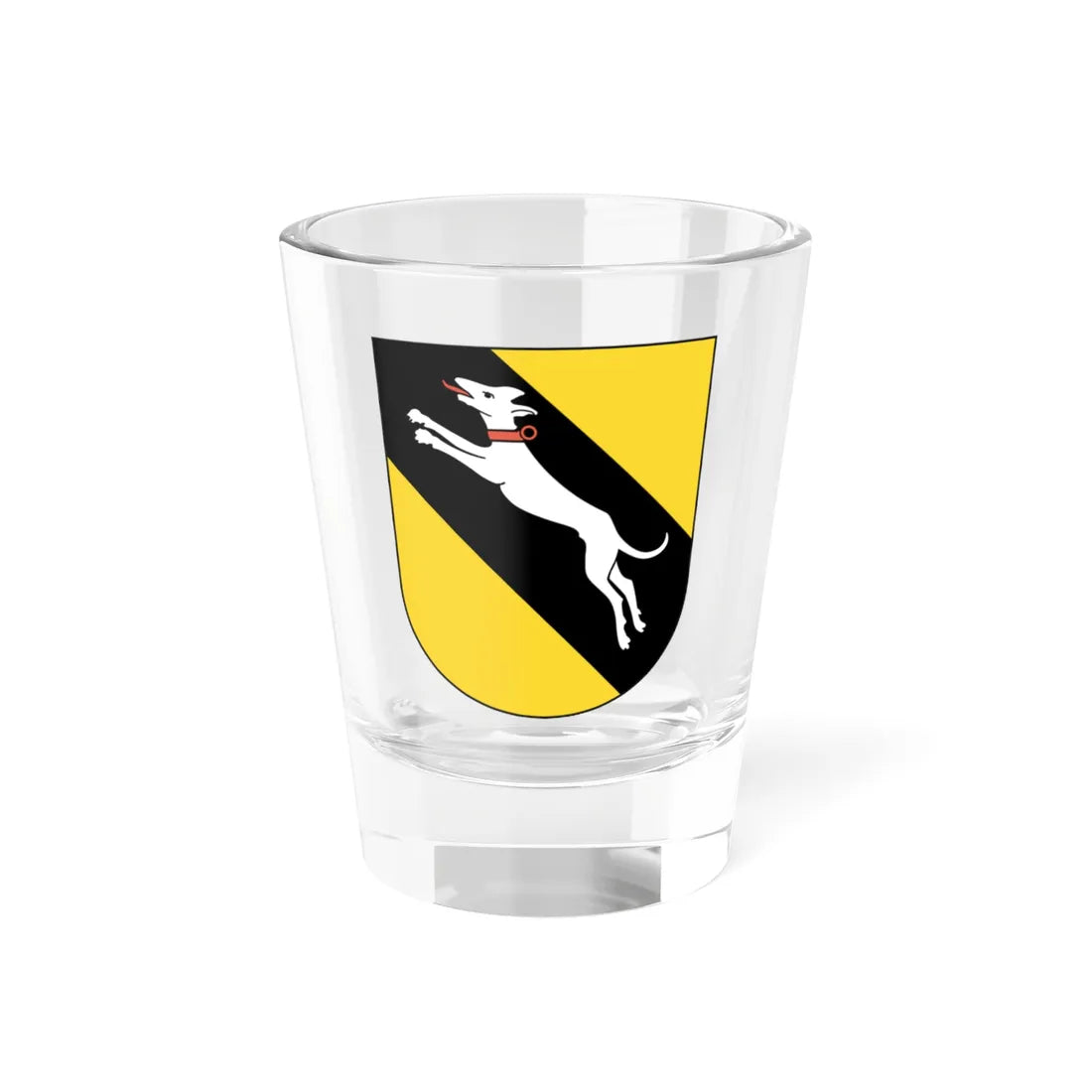 Mesikon coat of arms (Switzerland) (Coat of Arms) Shot Glass 1.5oz 1.5oz - Go Mug Yourself