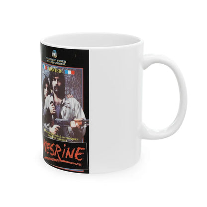 MESRINE (VHS COVER) - White Coffee Mug-Go Mug Yourself