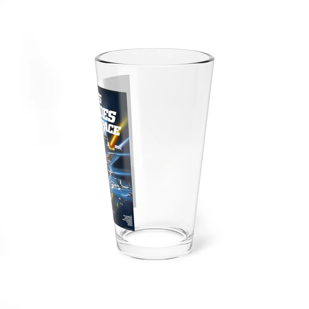 MESSAGE FROM SPACE (2) 1978 Movie Poster - Pint Glass 16oz-Go Mug Yourself