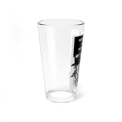 Message of Murder, Private Eye magazine, November 1959 (Magazine Illustration) Pint Glass 16oz-Go Mug Yourself