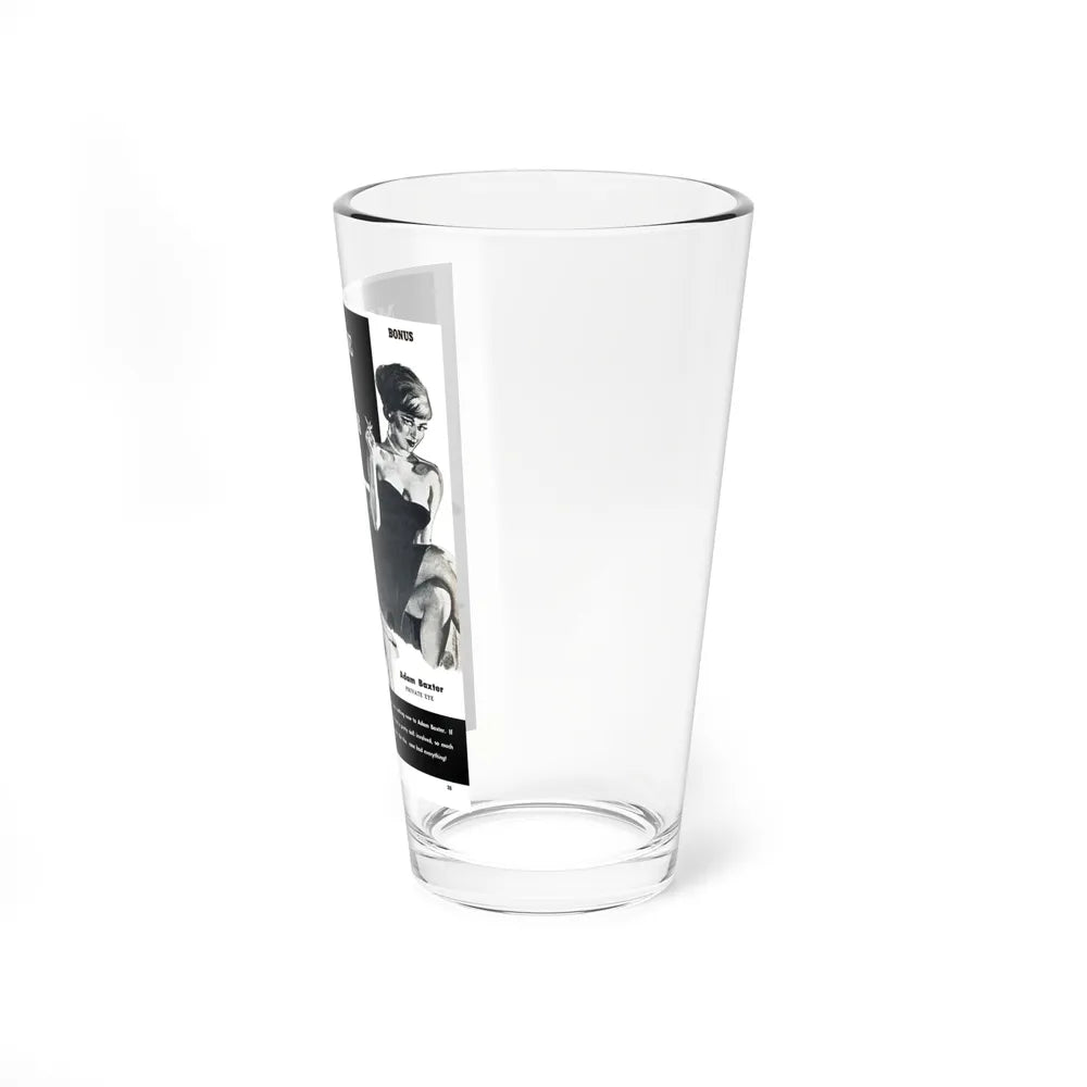 Message of Murder, Private Eye magazine, November 1959 (Magazine Illustration) Pint Glass 16oz-Go Mug Yourself