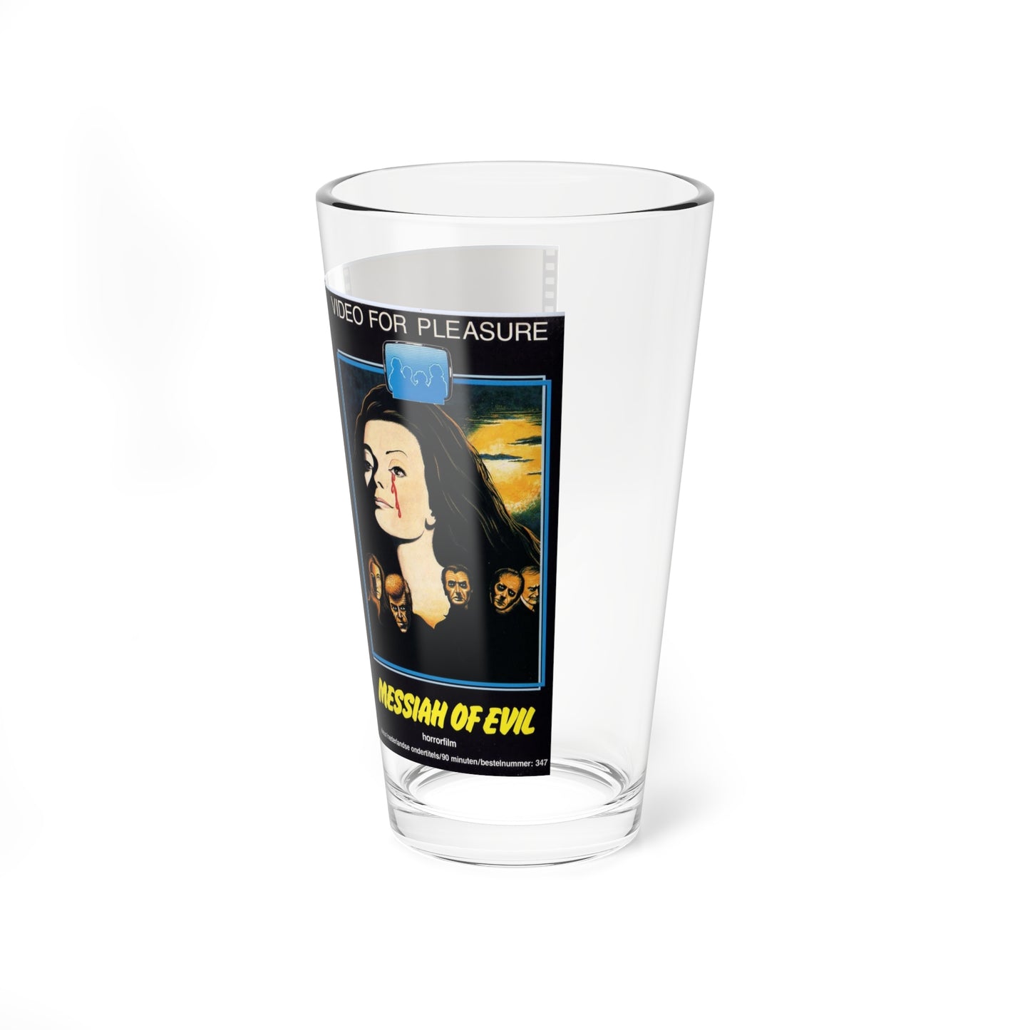 MESSIAH OF EVIL (VHS COVER) Pint Glass 16oz-Go Mug Yourself