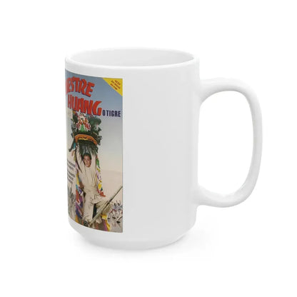 MESTRE HUANG O TIGRE (VHS COVER) - White Coffee Mug - Go Mug Yourself