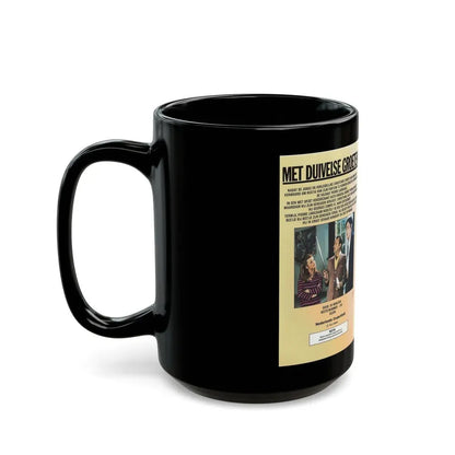 MET DUIVELSE GROTEN (VHS COVER) - Black Coffee Mug - Go Mug Yourself
