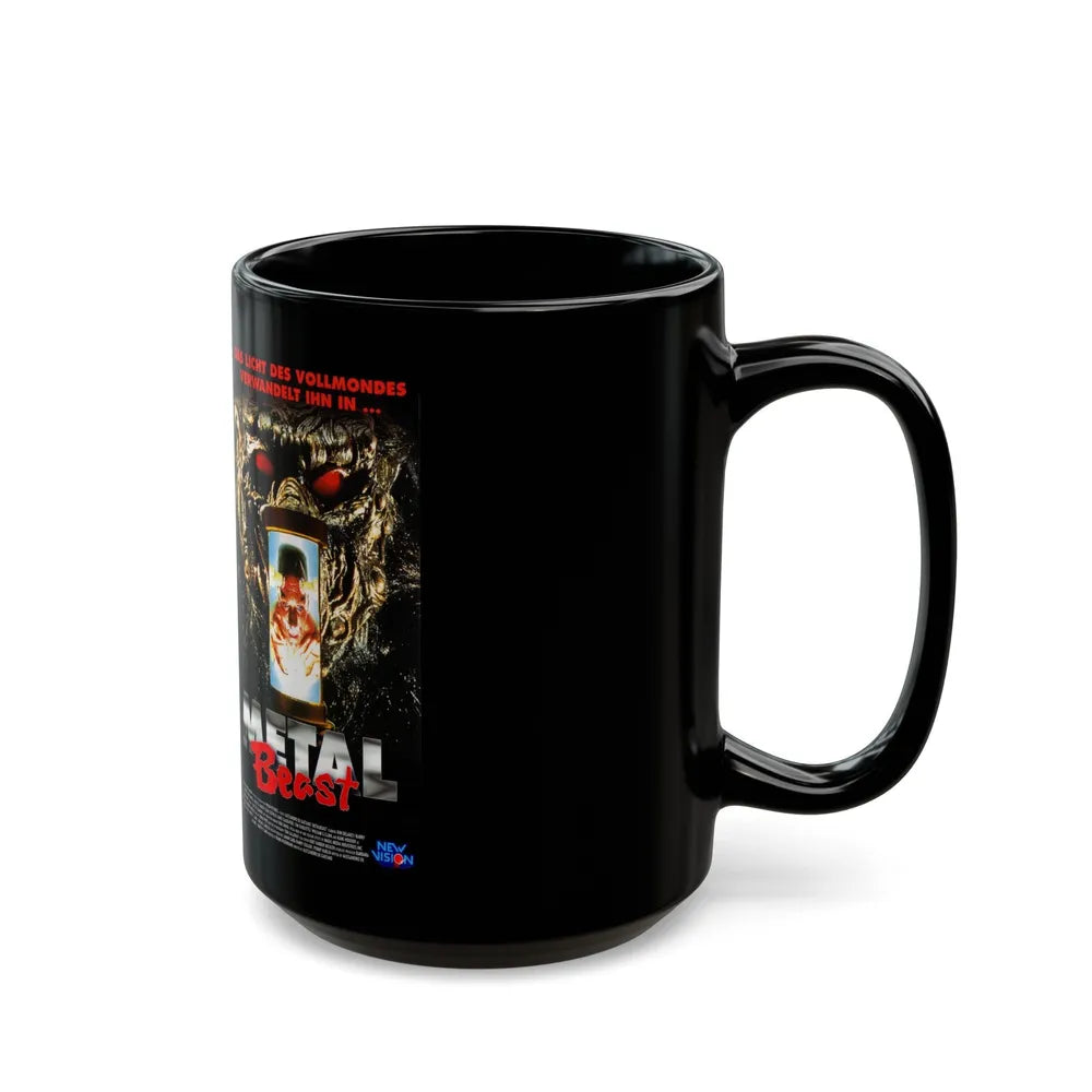 METAL BEAST (VHS COVER) - Black Coffee Mug-Go Mug Yourself