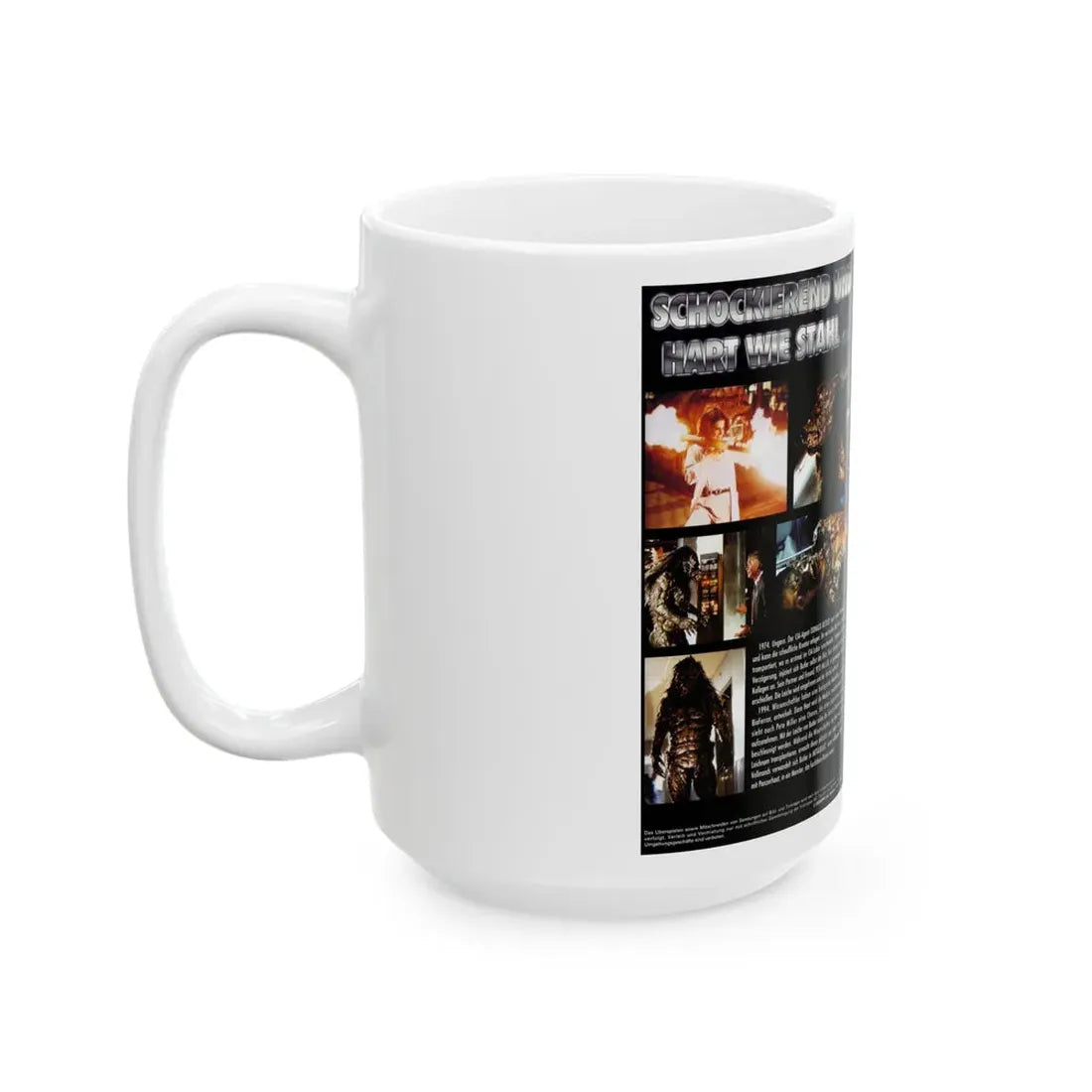 METAL BEAST (VHS COVER) - White Coffee Mug - Go Mug Yourself