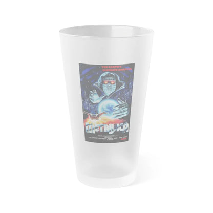 METALLICA (STAR ODYSSEY) 1979 Movie Poster - Frosted Pint Glass 16oz-16oz-Frosted-Go Mug Yourself