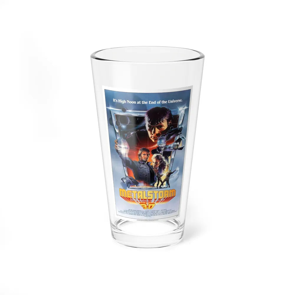 METALSTORM 1983 Movie Poster - Pint Glass 16oz-16oz-Go Mug Yourself