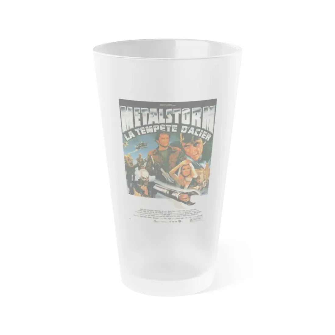 METALSTORM (2) 1983 Movie Poster - Frosted Pint Glass 16oz 16oz Frosted - Go Mug Yourself
