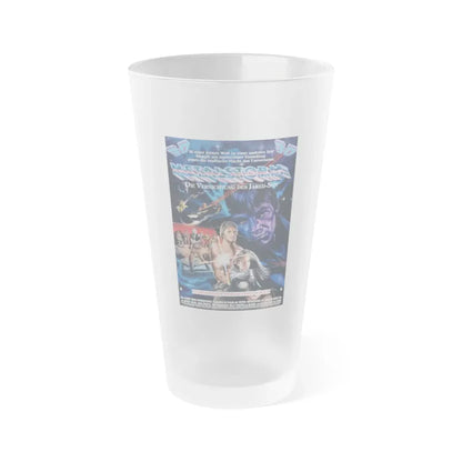 METALSTORM (GERMAN) 1983 Movie Poster - Frosted Pint Glass 16oz 16oz Frosted - Go Mug Yourself