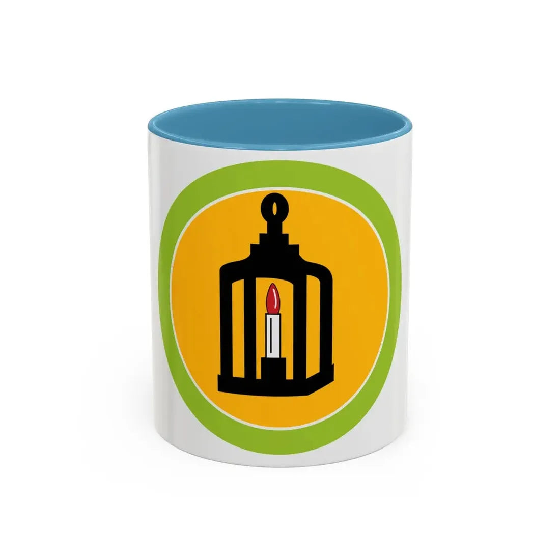 Metalwork (Boy Scout Merit Badge) Accent Coffee Mug 11oz Light Blue - Go Mug Yourself