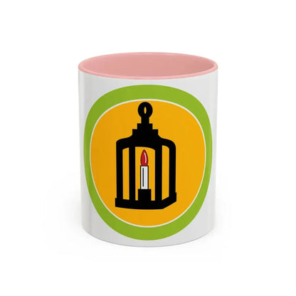 Metalwork (Boy Scout Merit Badge) Accent Coffee Mug 11oz Pink - Go Mug Yourself