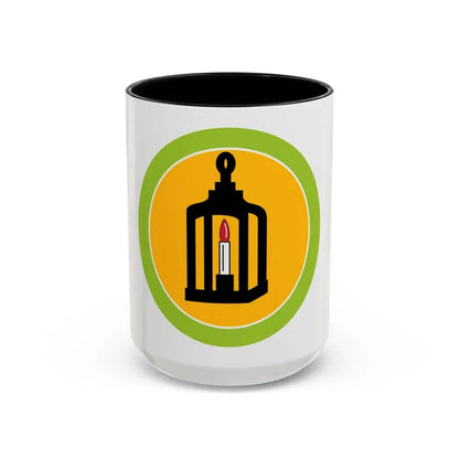 Metalwork (Boy Scout Merit Badge) Accent Coffee Mug 15oz Black - Go Mug Yourself