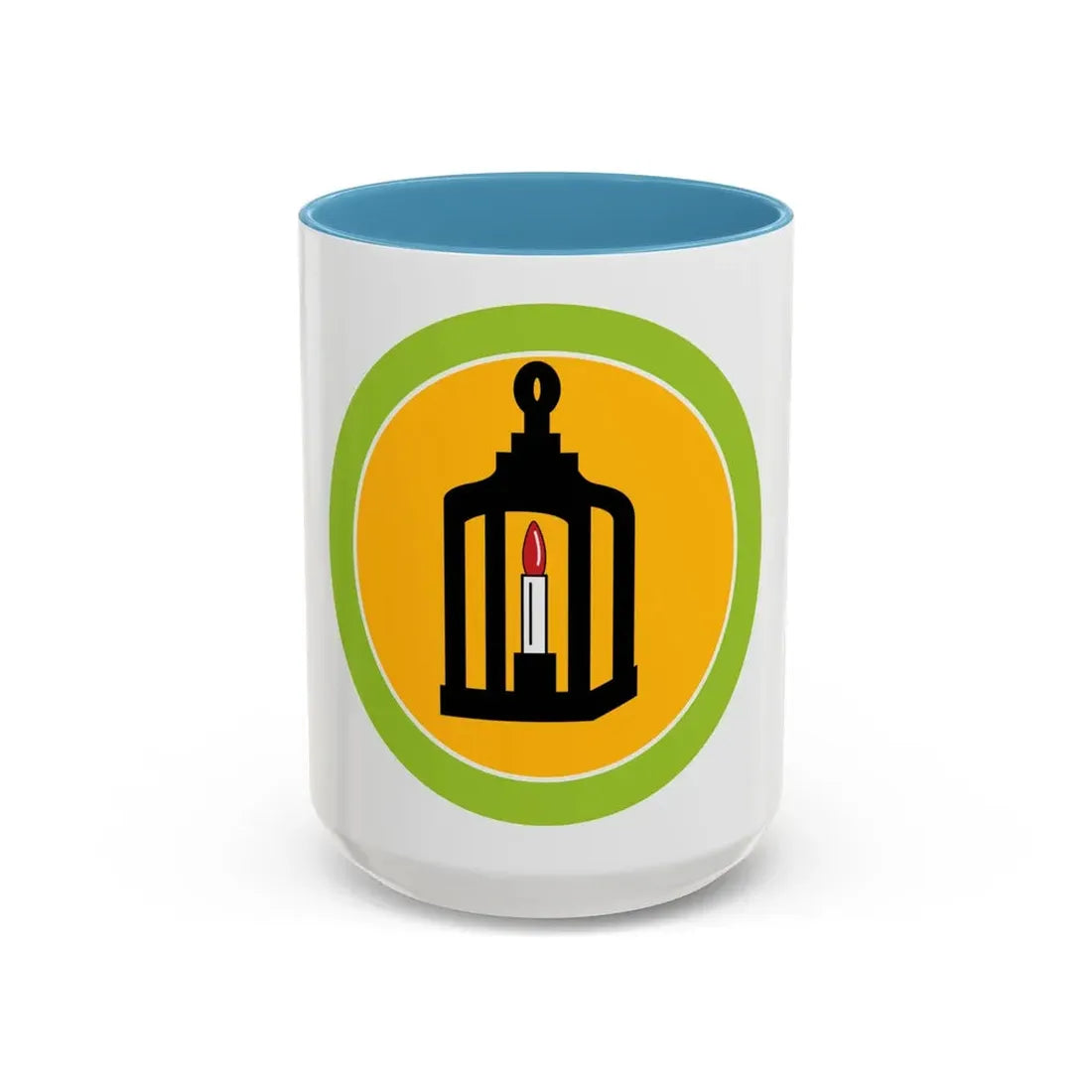 Metalwork (Boy Scout Merit Badge) Accent Coffee Mug 15oz Light Blue - Go Mug Yourself