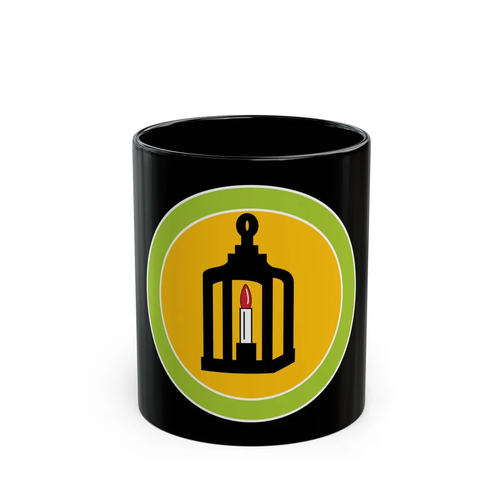 Metalwork (Boy Scout Merit Badge) Black Coffee Mug-11oz-Go Mug Yourself