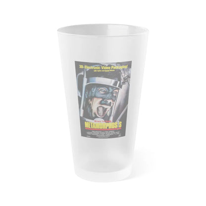 METAMORPHOSIS (2) 1990 Movie Poster - Frosted Pint Glass 16oz-16oz-Frosted-Go Mug Yourself