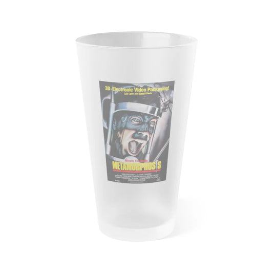 METAMORPHOSIS (2) 1990 Movie Poster - Frosted Pint Glass 16oz-16oz-Frosted-Go Mug Yourself