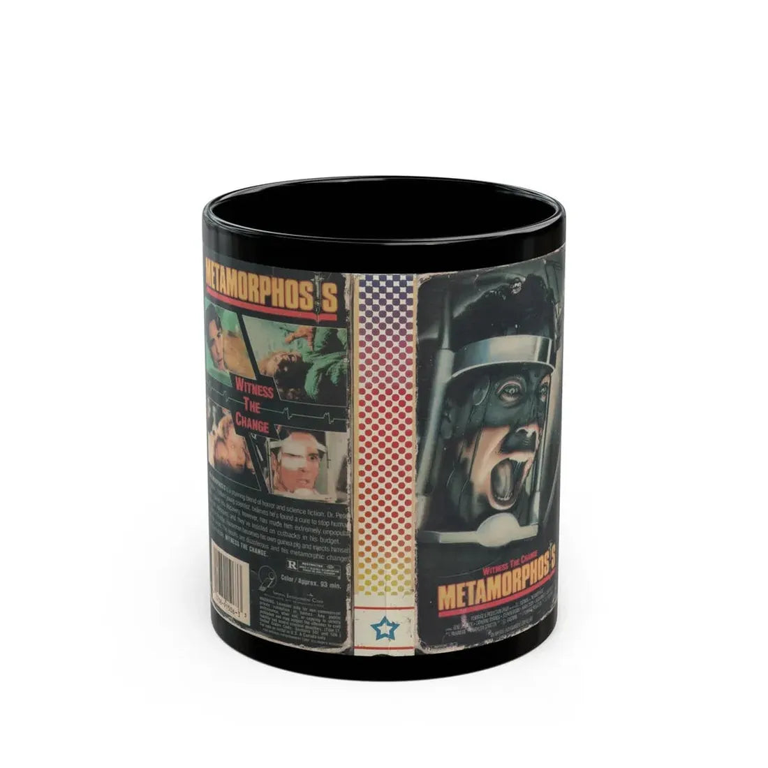 METAMORPHOSIS (VHS COVER) - Black Coffee Mug 11oz - Go Mug Yourself