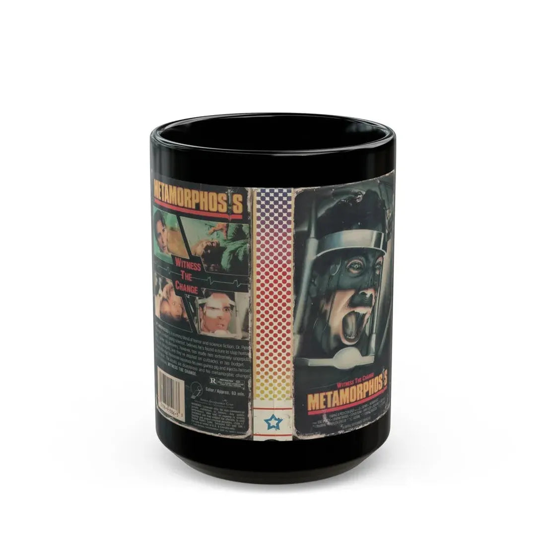 METAMORPHOSIS (VHS COVER) - Black Coffee Mug 15oz - Go Mug Yourself