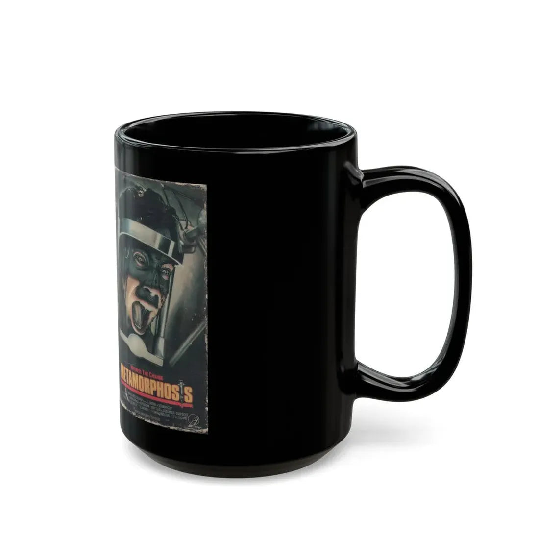 METAMORPHOSIS (VHS COVER) - Black Coffee Mug - Go Mug Yourself