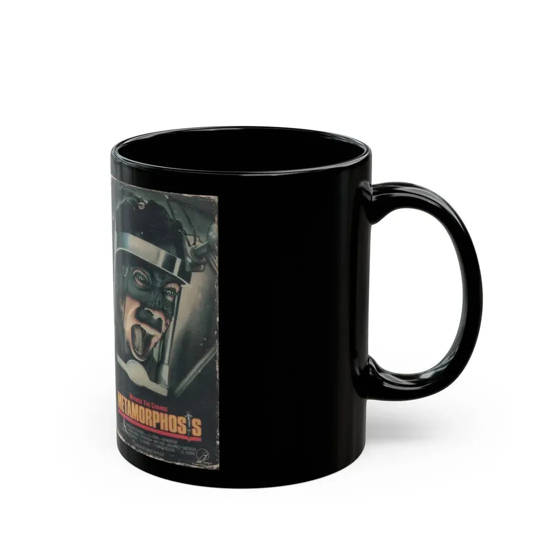 METAMORPHOSIS (VHS COVER) - Black Coffee Mug - Go Mug Yourself